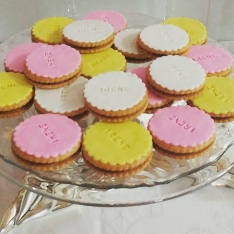Galletas chocolate con nombre grabado Galletas chocolate con nombre grabado