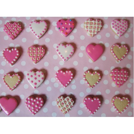 Galletas Corazón para San Valentín (20 unidades)
