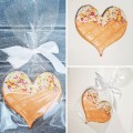 Galletas corazón de verano Galletas corazón de verano