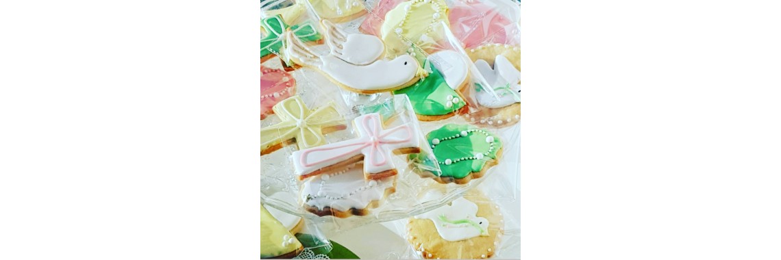 Galletas variadas de Primera Comunión