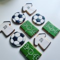 Galleta de temática fútbol  Galleta de temática fútbol