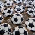 Galleta de temática fútbol  Galleta de temática fútbol