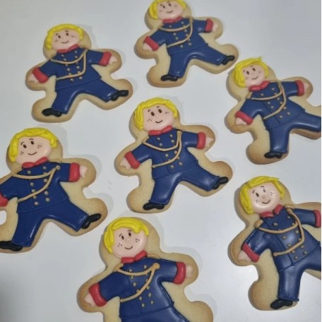 Galletas traje de gala de la Guadia Civil