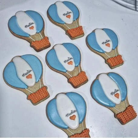 Galleta Globo para Bautizos