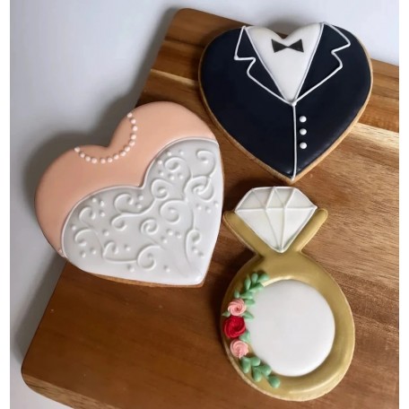 Galleta Anillo de Boda