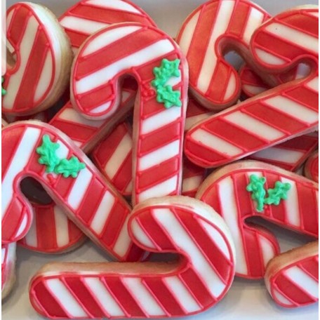 Galletas Bastón de Navidad Galletas Bastón de Navidad
