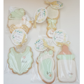Galletas bautizos o babyshower con etiqueta Galletas bautizos o babyshower con etiqueta